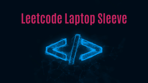 Leetcode Laptop Sleeve