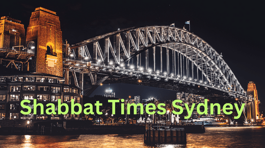 Shabbat Times Sydney