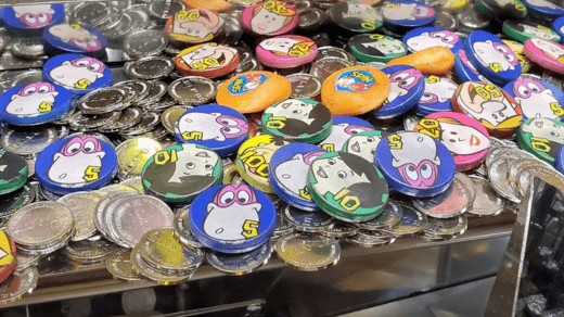 coin pusher slots in Las Vegas
